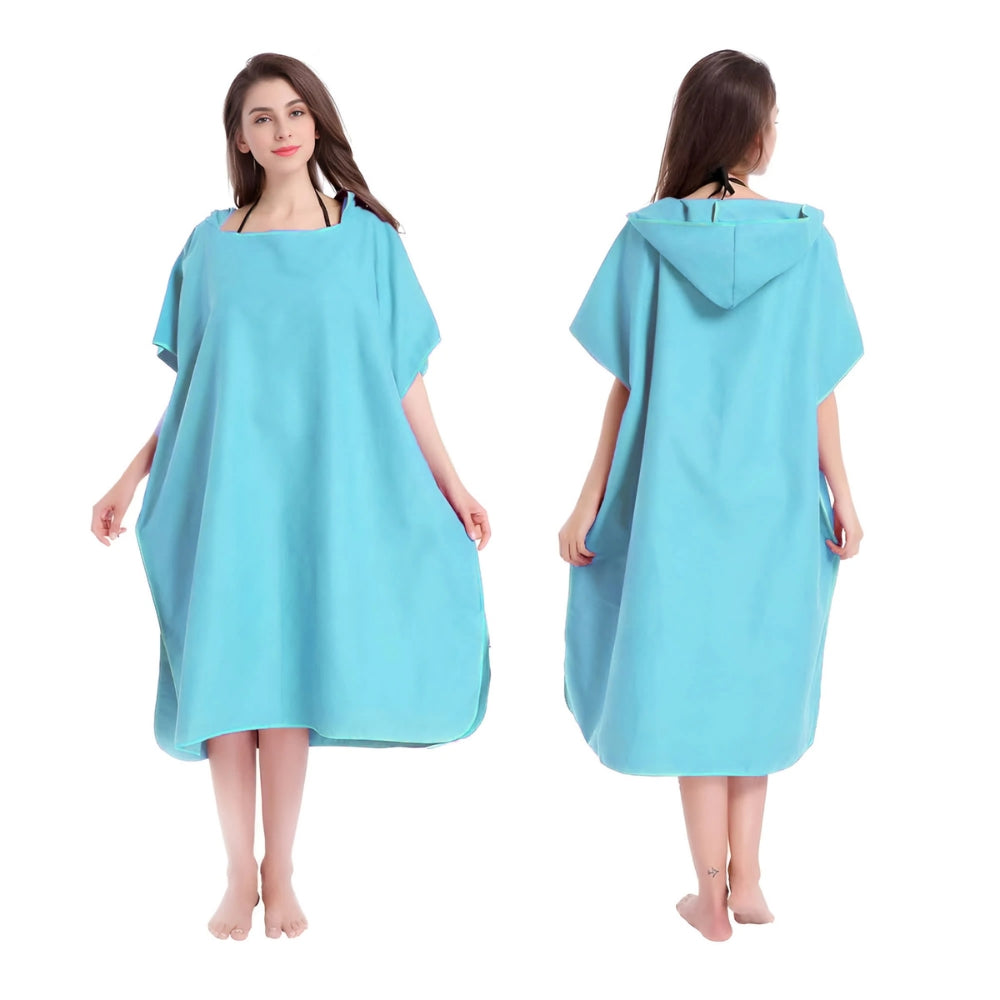 Quick-Dry Hooded Towel Robe