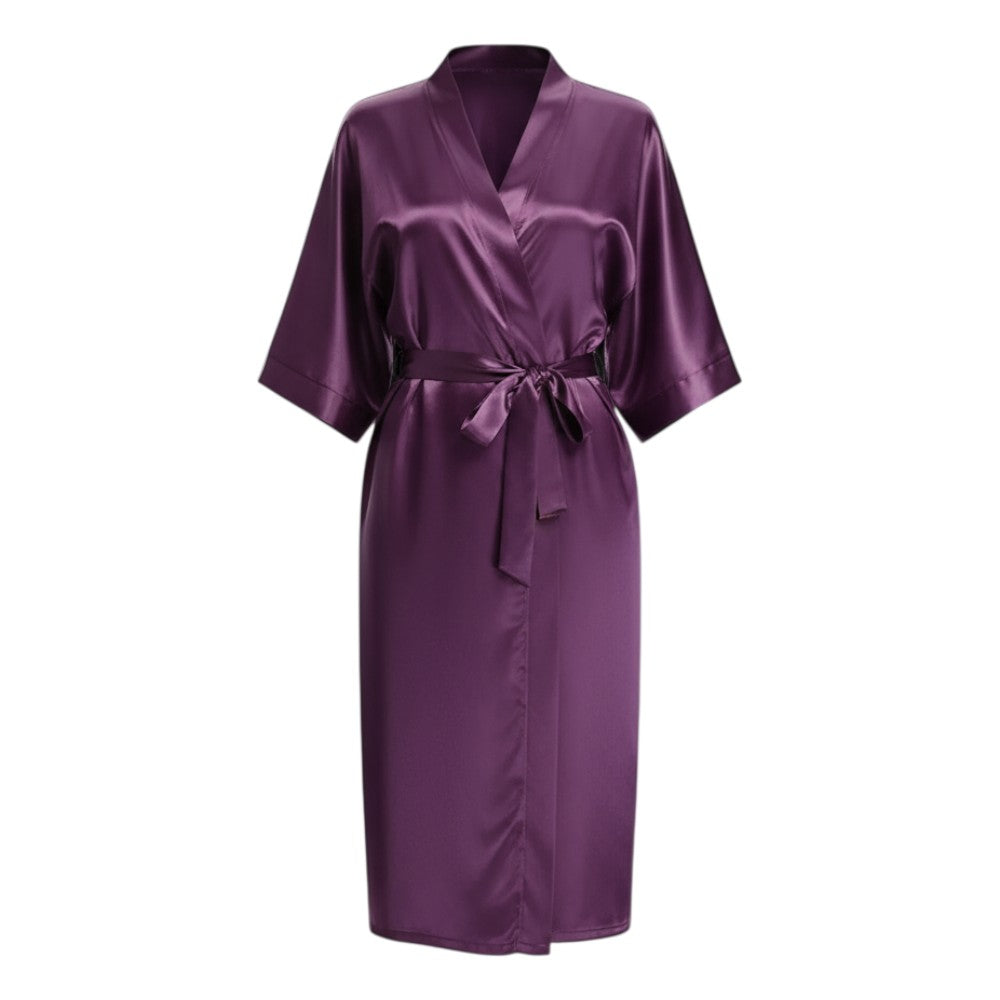Satin Bathrobe